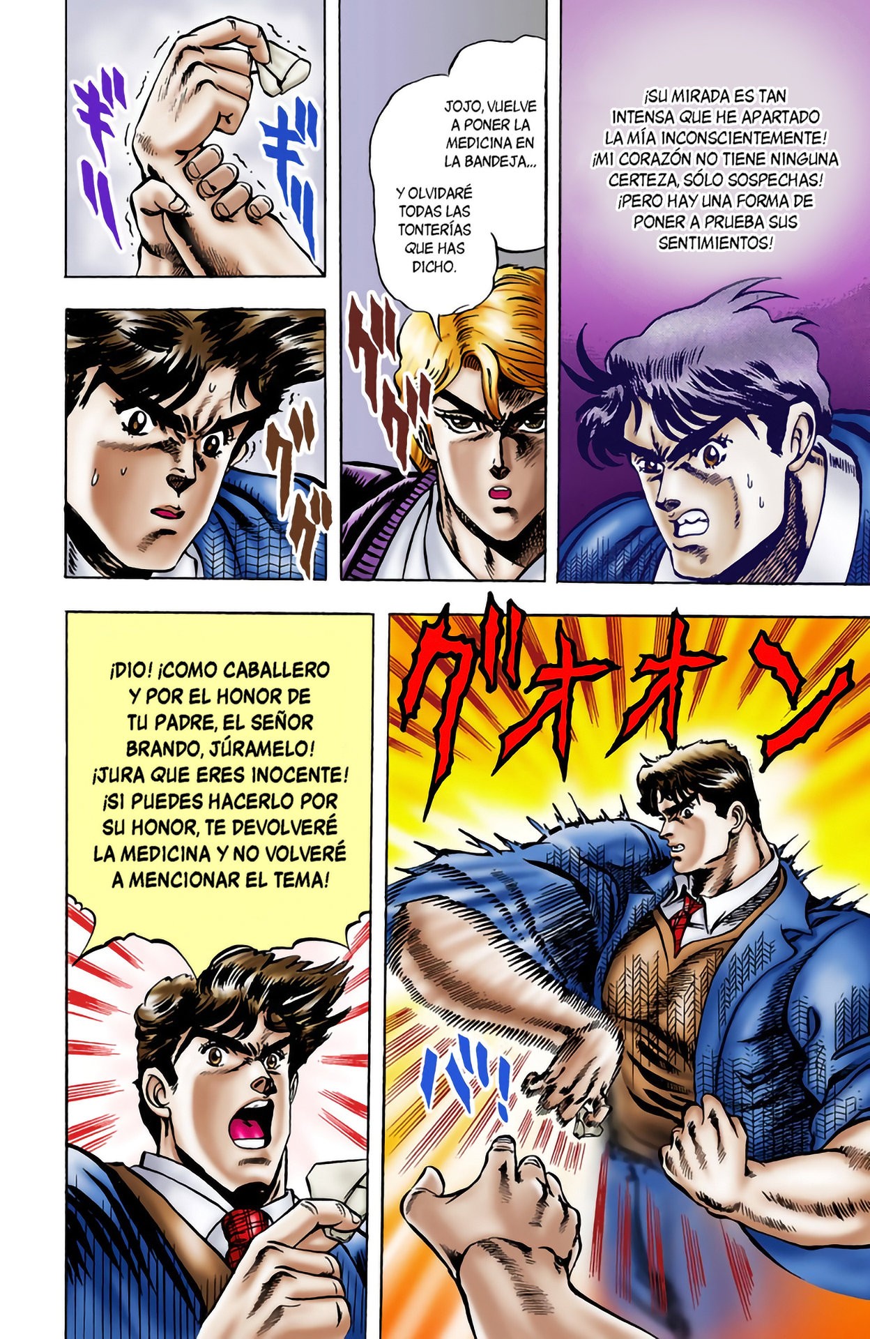 Read JoJo's Bizarre Adventure Parte 1 Phantom Blood Full Color ES Manga Online