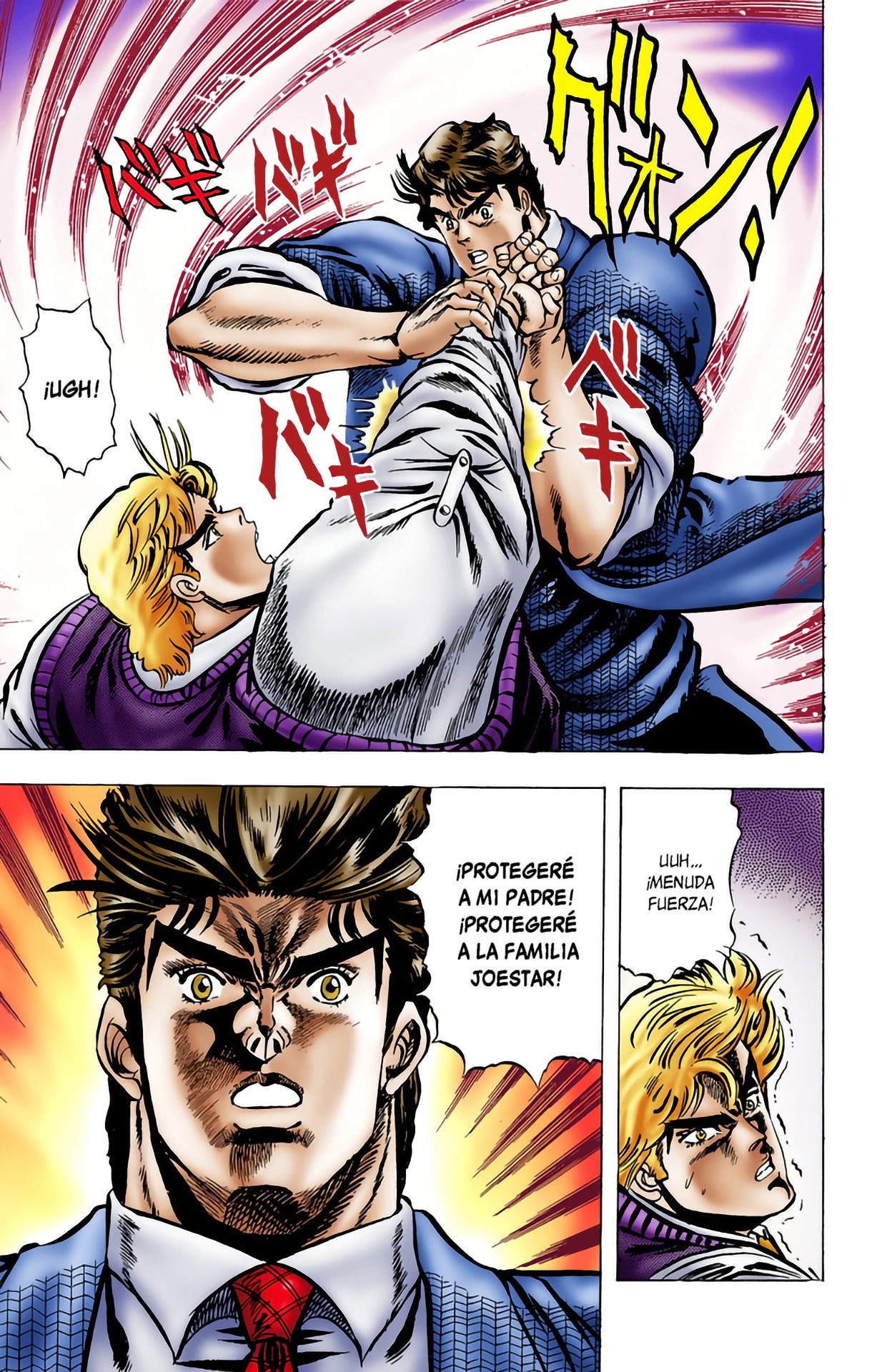 Read JoJo's Bizarre Adventure Parte 1 Phantom Blood Full Color ES Manga Online