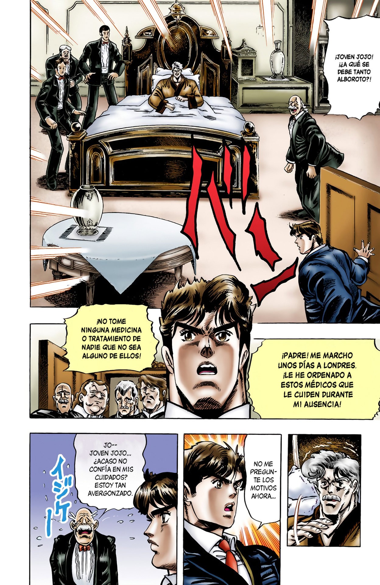 Read JoJo's Bizarre Adventure Parte 1 Phantom Blood Full Color ES Manga Online