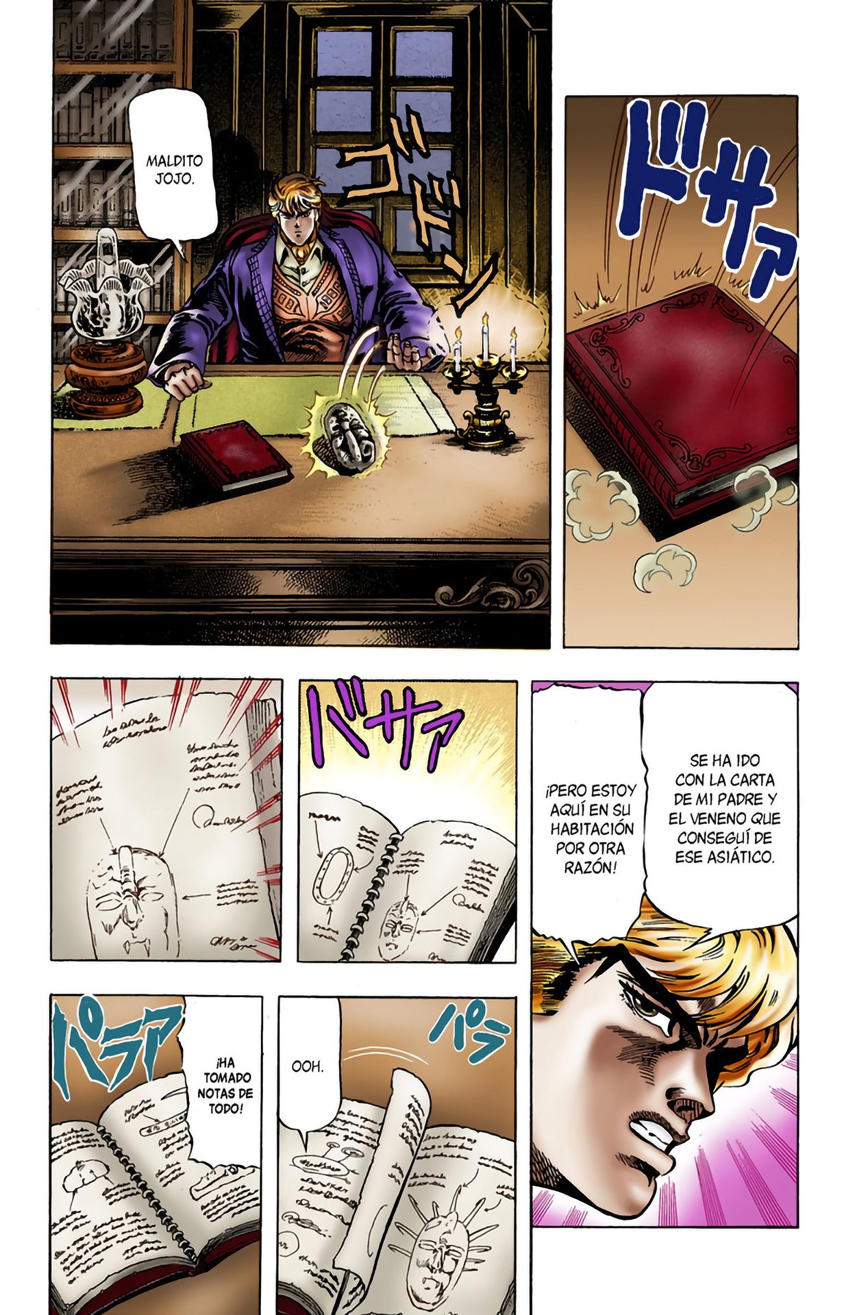 Read JoJo's Bizarre Adventure Parte 1 Phantom Blood Full Color ES Manga Online