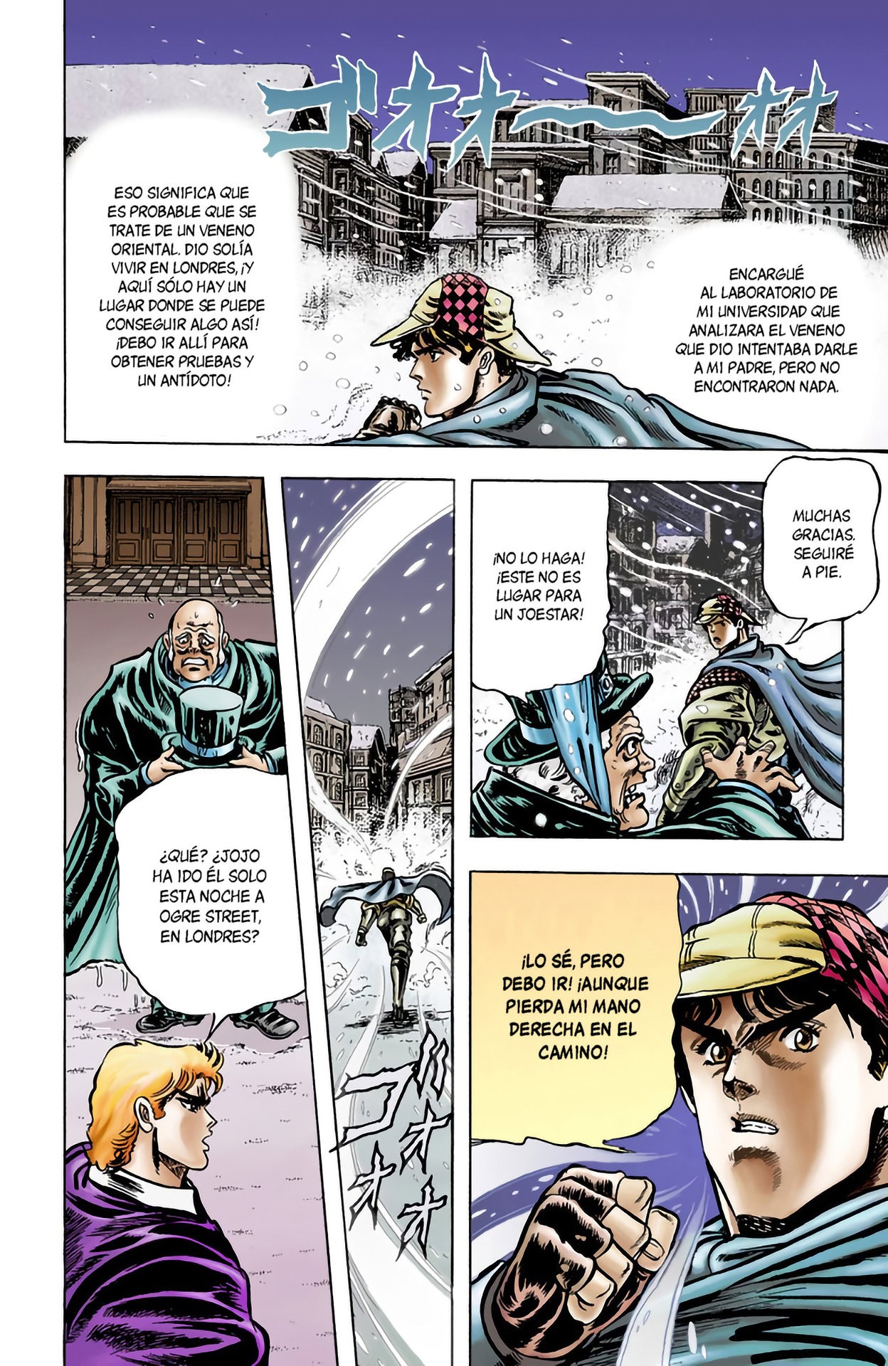 Read JoJo's Bizarre Adventure Parte 1 Phantom Blood Full Color ES Manga Online