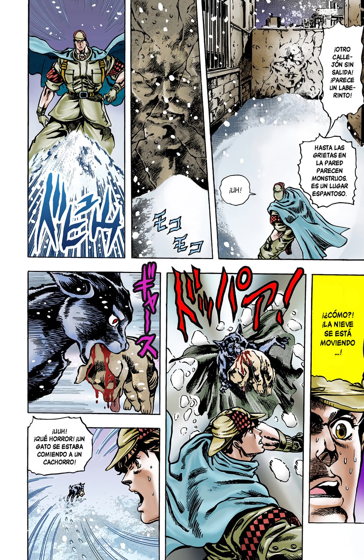 Read JoJo's Bizarre Adventure Parte 1 Phantom Blood Full Color ES Manga Online