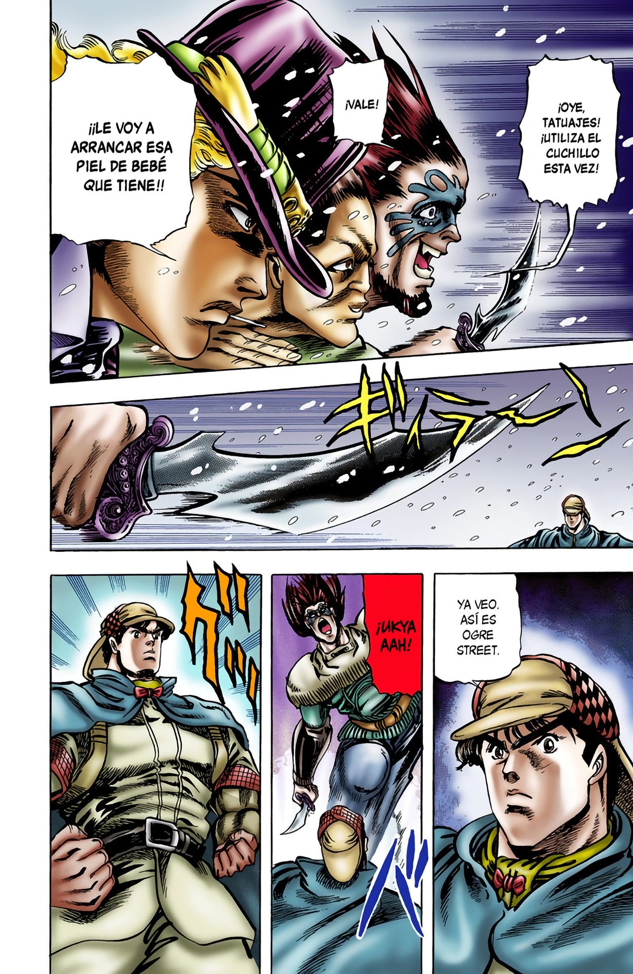 Read JoJo's Bizarre Adventure Parte 1 Phantom Blood Full Color ES Manga Online