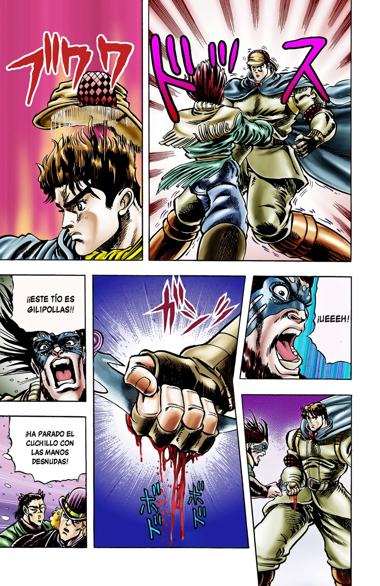 Read JoJo's Bizarre Adventure Parte 1 Phantom Blood Full Color ES Manga Online