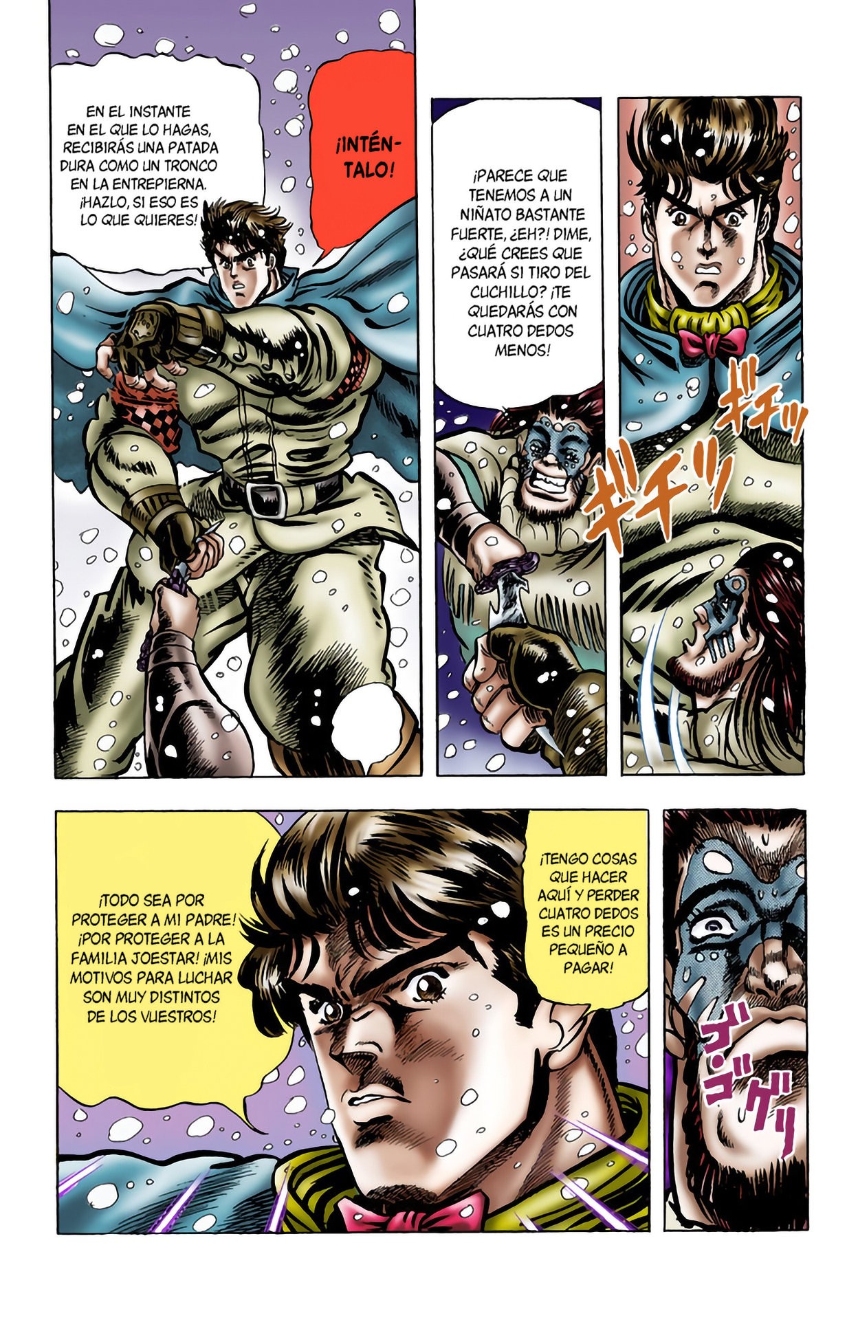 Read JoJo's Bizarre Adventure Parte 1 Phantom Blood Full Color ES Manga Online