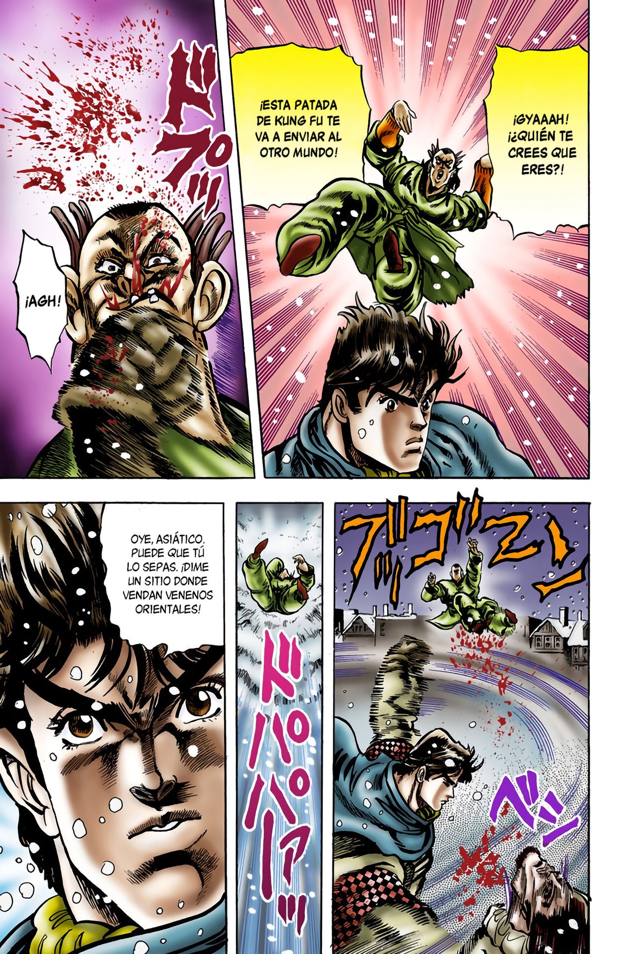 Read JoJo's Bizarre Adventure Parte 1 Phantom Blood Full Color ES Manga Online