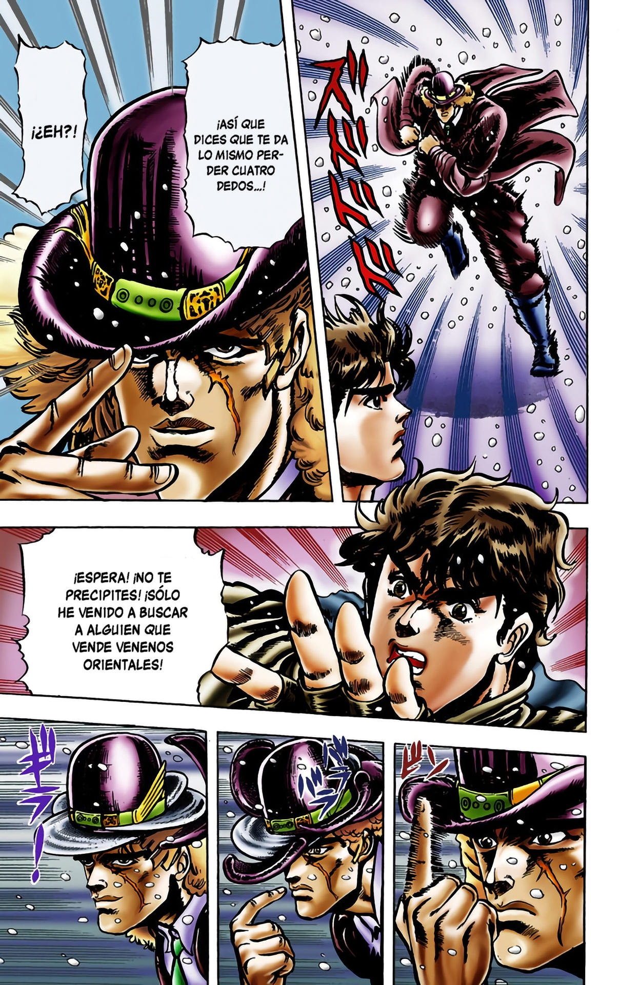 Read JoJo's Bizarre Adventure Parte 1 Phantom Blood Full Color ES Manga Online