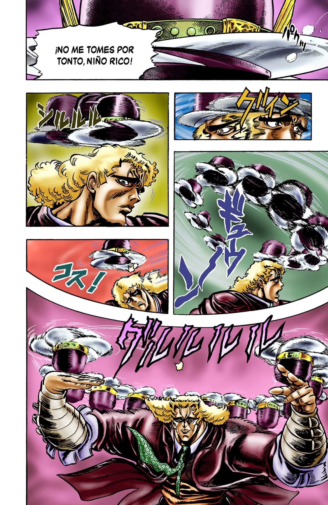 Read JoJo's Bizarre Adventure Parte 1 Phantom Blood Full Color ES Manga Online
