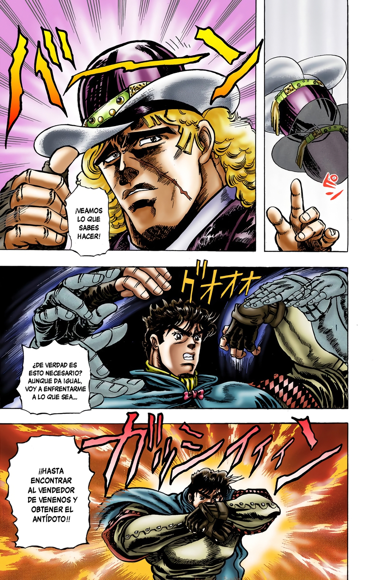 Read JoJo's Bizarre Adventure Parte 1 Phantom Blood Full Color ES Manga Online