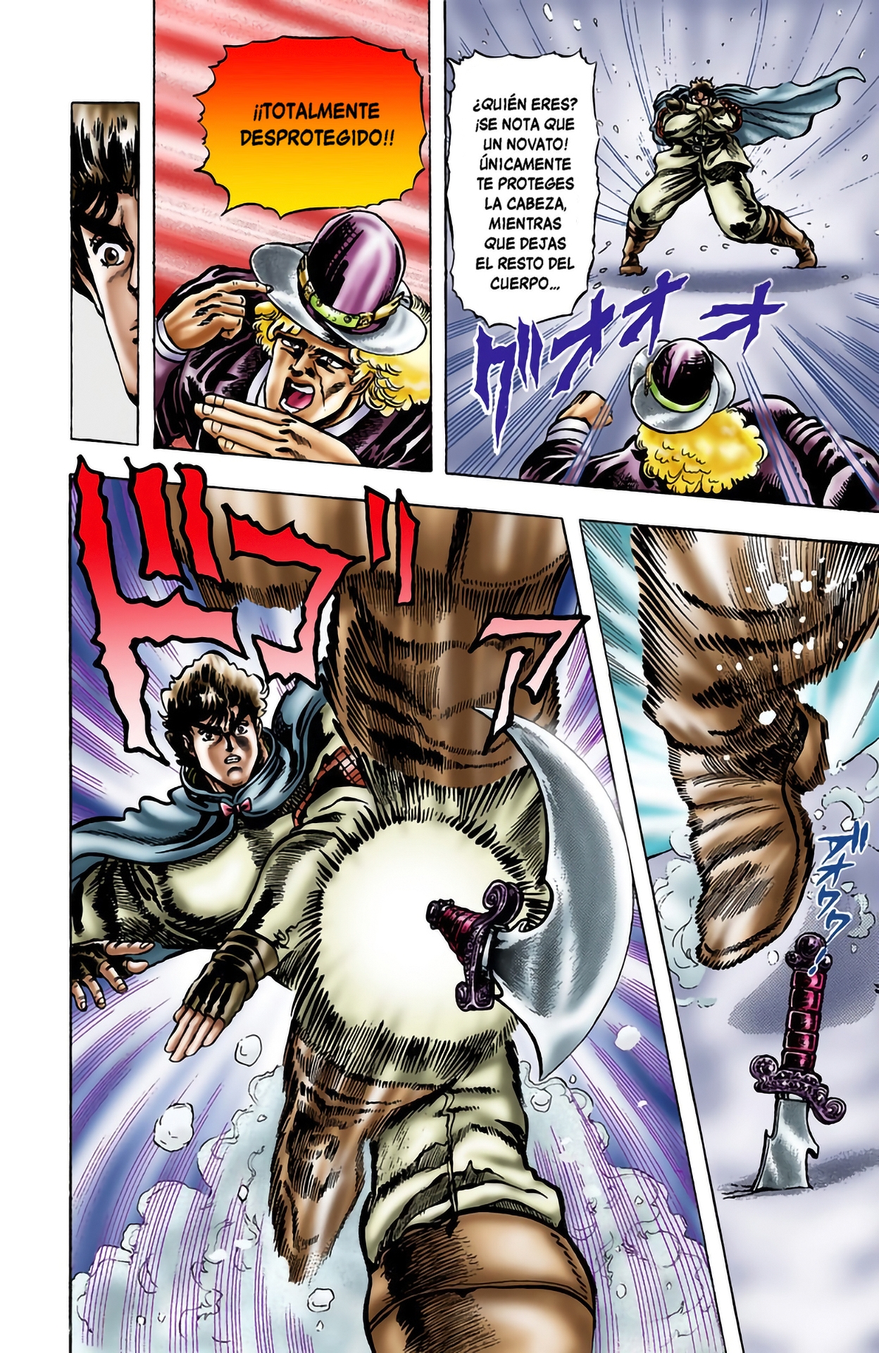 Read JoJo's Bizarre Adventure Parte 1 Phantom Blood Full Color ES Manga Online