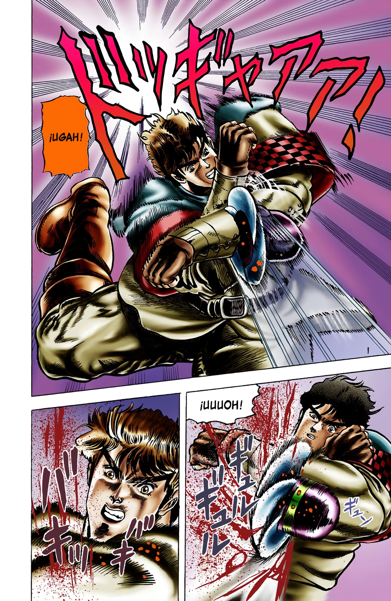 Read JoJo's Bizarre Adventure Parte 1 Phantom Blood Full Color ES Manga Online