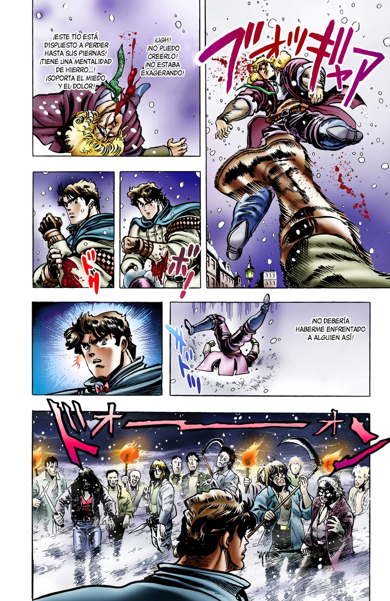 Read JoJo's Bizarre Adventure Parte 1 Phantom Blood Full Color ES Manga Online