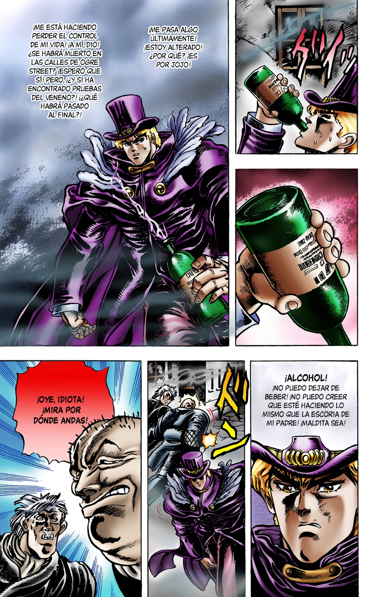 Read JoJo's Bizarre Adventure Parte 1 Phantom Blood Full Color ES Manga Online