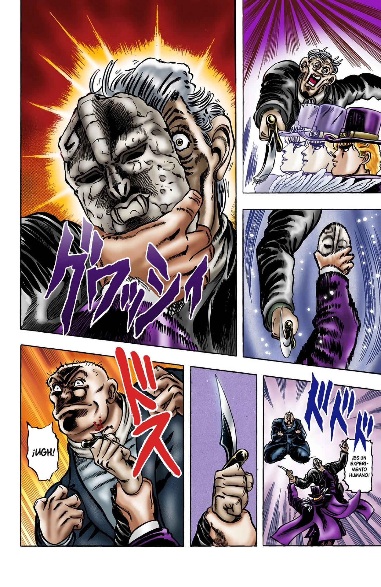 Read JoJo's Bizarre Adventure Parte 1 Phantom Blood Full Color ES Manga Online