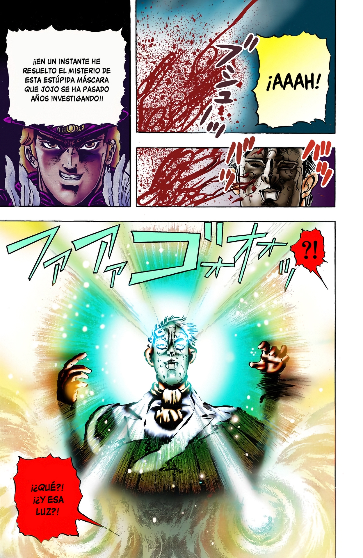 Read JoJo's Bizarre Adventure Parte 1 Phantom Blood Full Color ES Manga Online