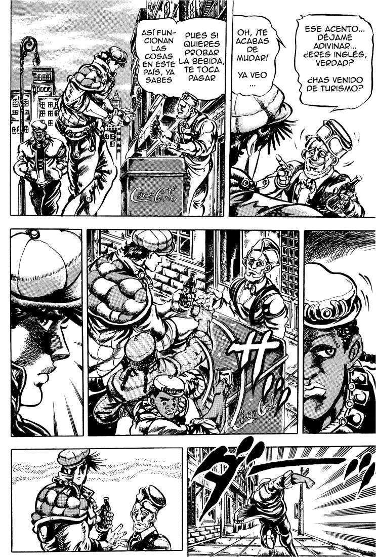 Read JoJo's Bizarre Adventure Parte 2 Battle Tendency ES Manga Online