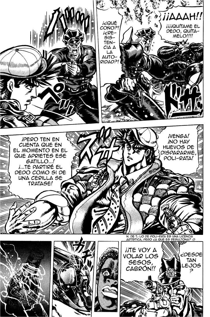 Read JoJo's Bizarre Adventure Parte 2 Battle Tendency ES Manga Online