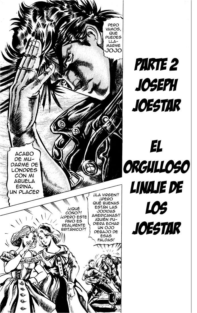 Read JoJo's Bizarre Adventure Parte 2 Battle Tendency ES Manga Online