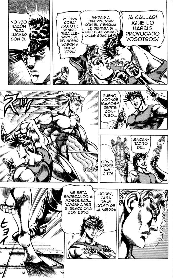 Read JoJo's Bizarre Adventure Parte 2 Battle Tendency ES Manga Online