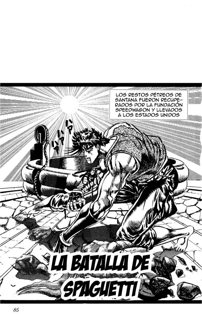 Read JoJo's Bizarre Adventure Parte 2 Battle Tendency ES Manga Online