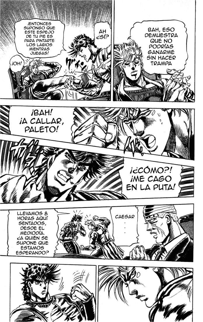Read JoJo's Bizarre Adventure Parte 2 Battle Tendency ES Manga Online