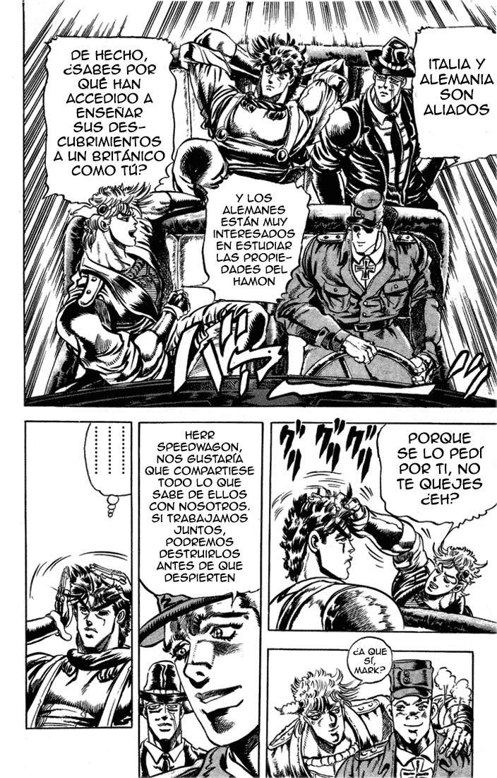 Read JoJo's Bizarre Adventure Parte 2 Battle Tendency ES Manga Online