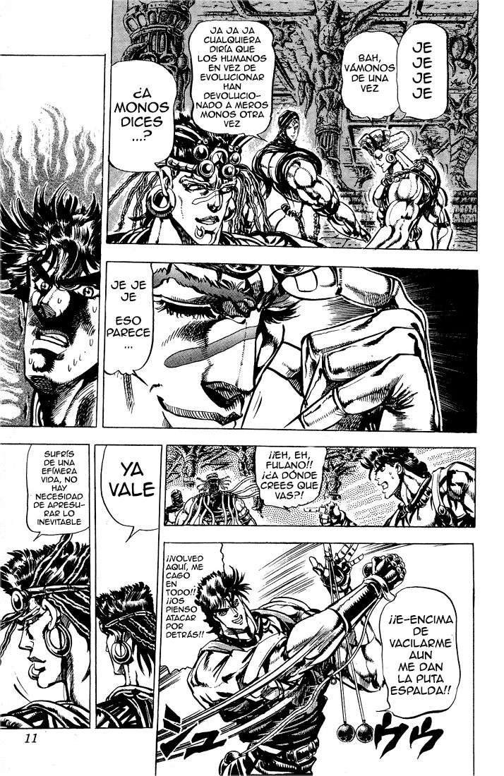 Read JoJo's Bizarre Adventure Parte 2 Battle Tendency ES Manga Online
