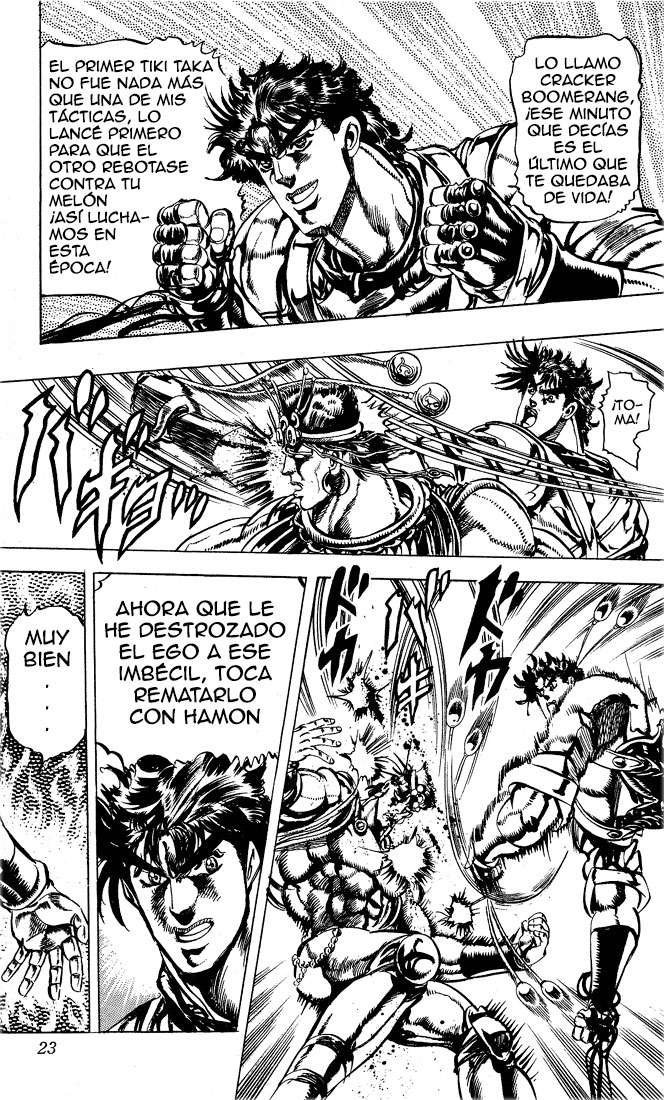 Read JoJo's Bizarre Adventure Parte 2 Battle Tendency ES Manga Online