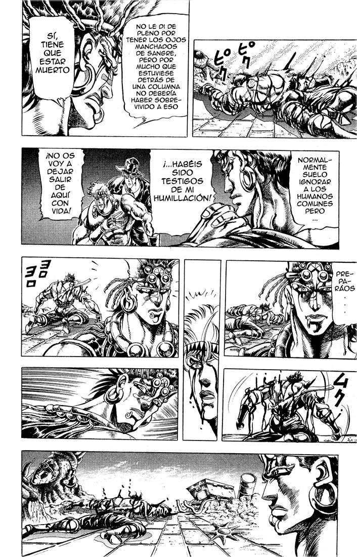 Read JoJo's Bizarre Adventure Parte 2 Battle Tendency ES Manga Online