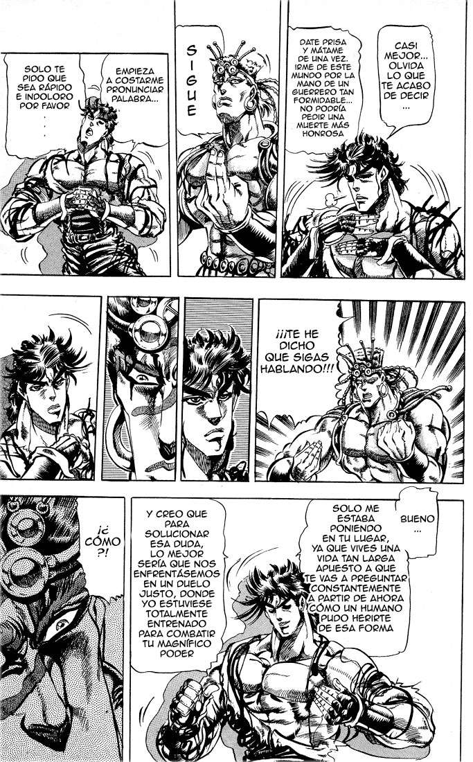 Read JoJo's Bizarre Adventure Parte 2 Battle Tendency ES Manga Online