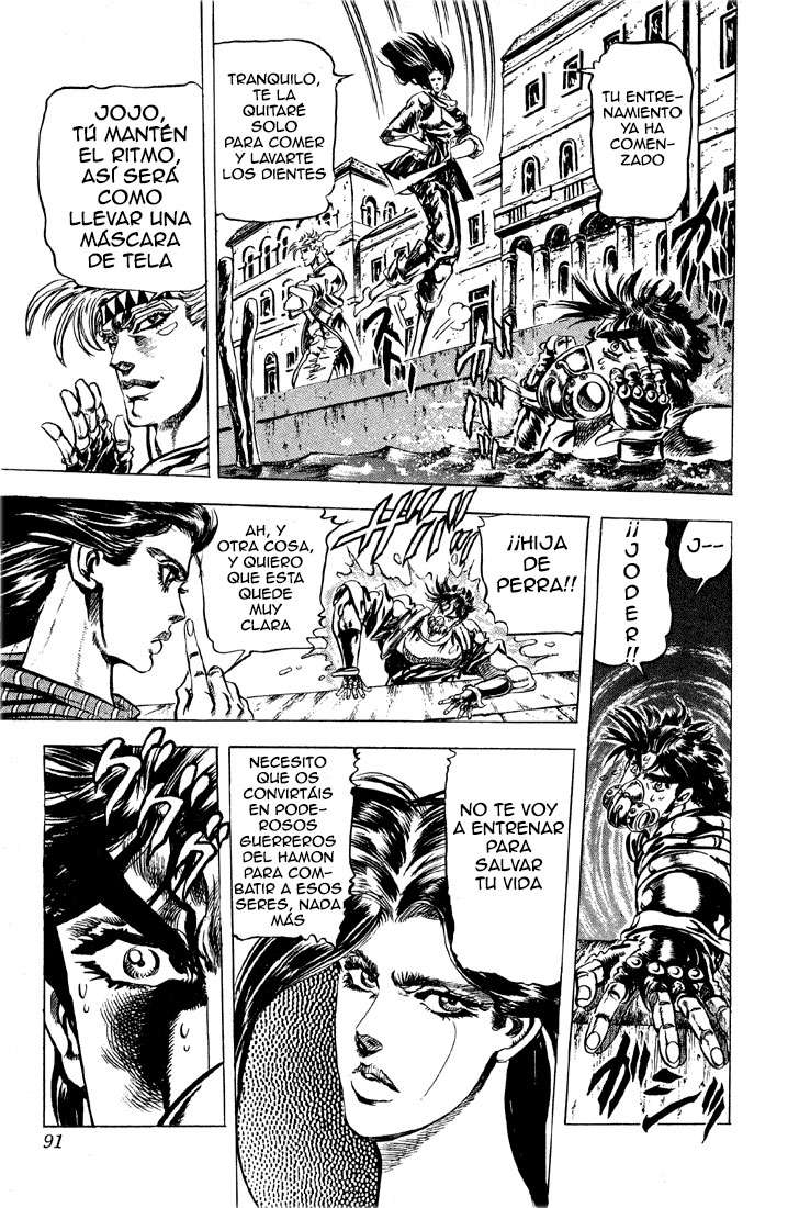 Read JoJo's Bizarre Adventure Parte 2 Battle Tendency ES Manga Online