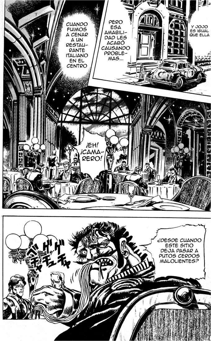 Read JoJo's Bizarre Adventure Parte 2 Battle Tendency ES Manga Online