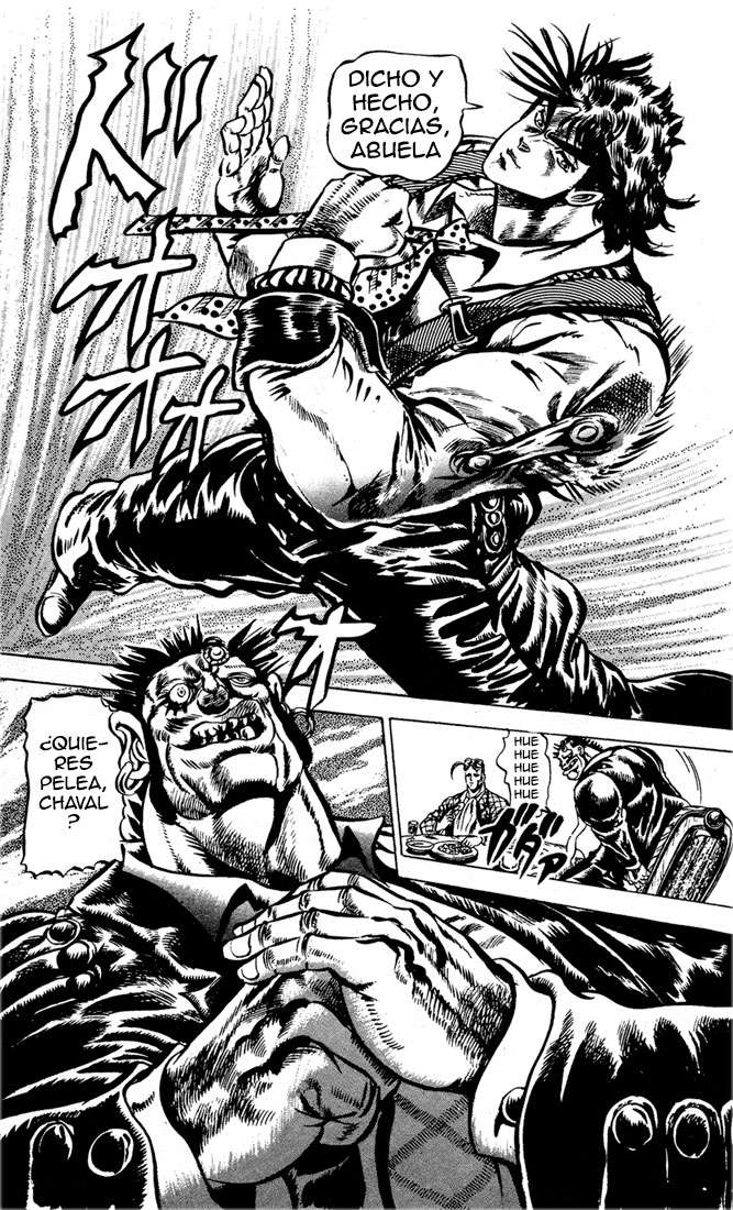 Read JoJo's Bizarre Adventure Parte 2 Battle Tendency ES Manga Online