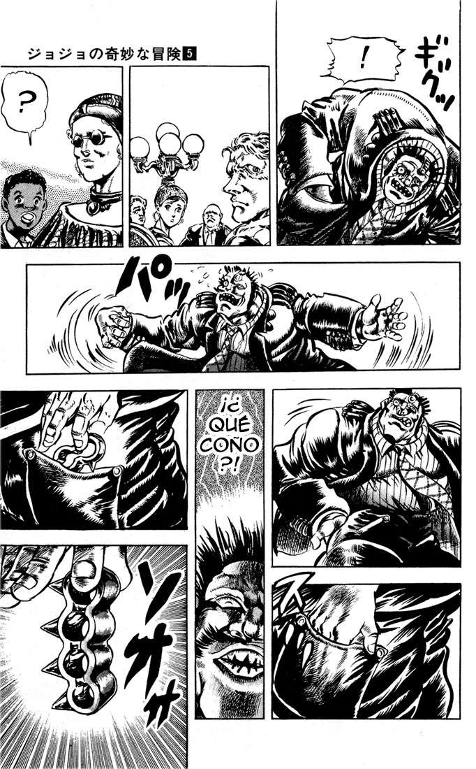 Read JoJo's Bizarre Adventure Parte 2 Battle Tendency ES Manga Online