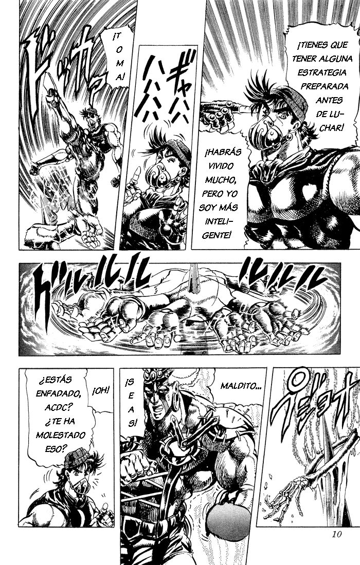 Read JoJo's Bizarre Adventure Parte 2 Battle Tendency ES Manga Online