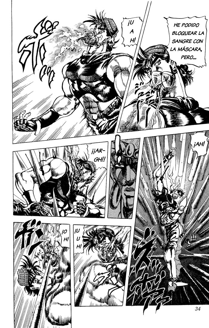 Read JoJo's Bizarre Adventure Parte 2 Battle Tendency ES Manga Online