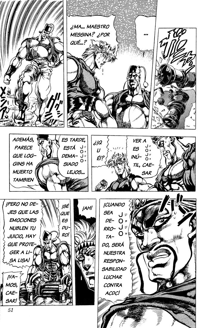 Read JoJo's Bizarre Adventure Parte 2 Battle Tendency ES Manga Online