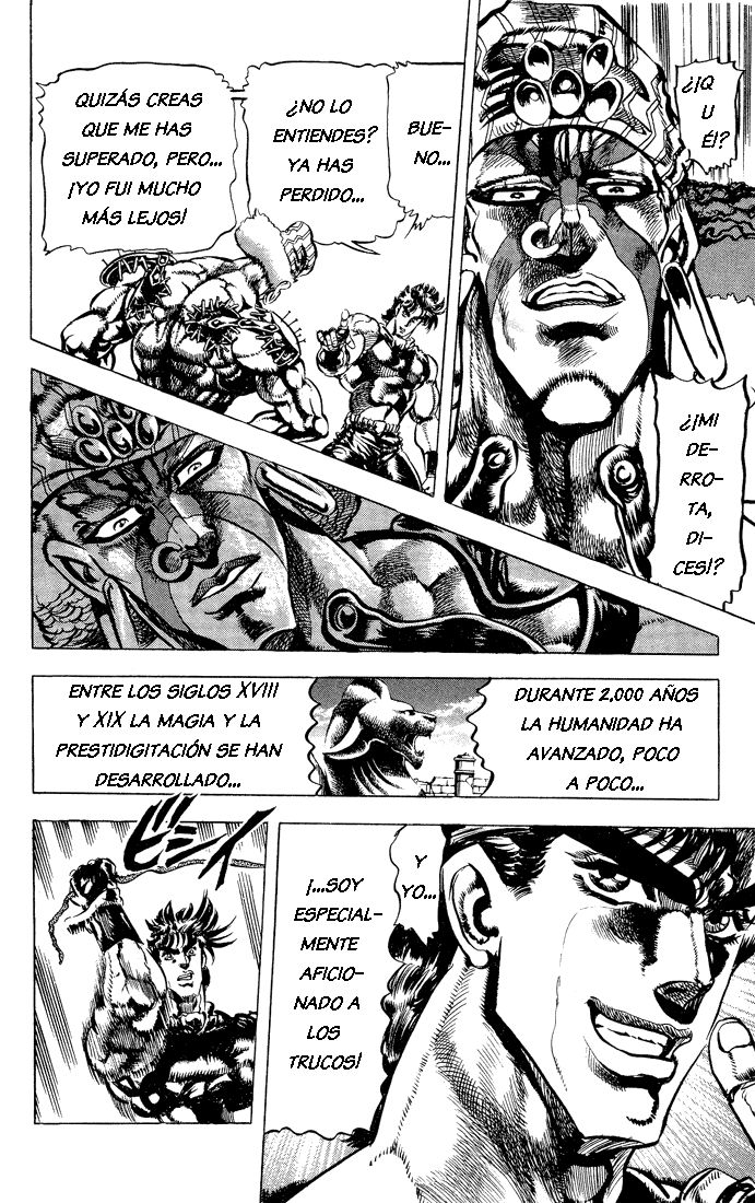 Read JoJo's Bizarre Adventure Parte 2 Battle Tendency ES Manga Online