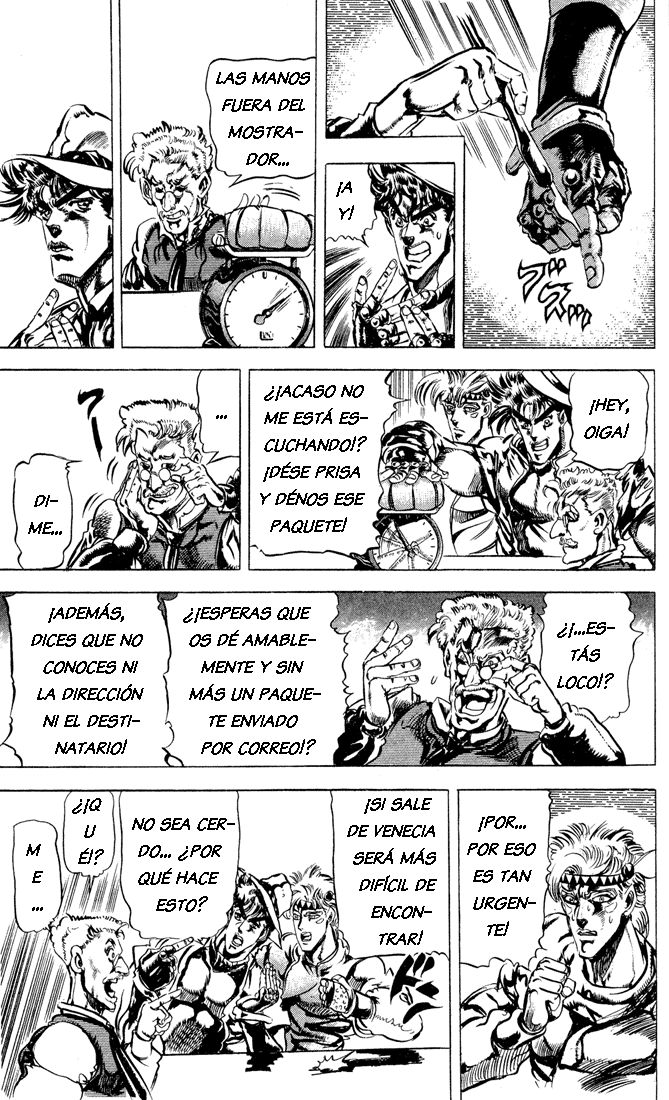 Read JoJo's Bizarre Adventure Parte 2 Battle Tendency ES Manga Online