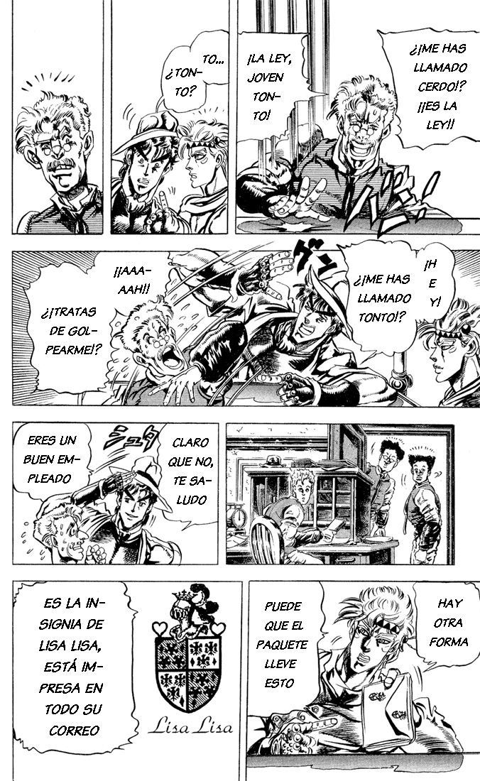 Read JoJo's Bizarre Adventure Parte 2 Battle Tendency ES Manga Online