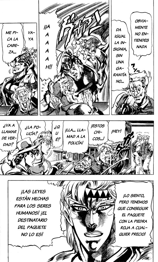 Read JoJo's Bizarre Adventure Parte 2 Battle Tendency ES Manga Online