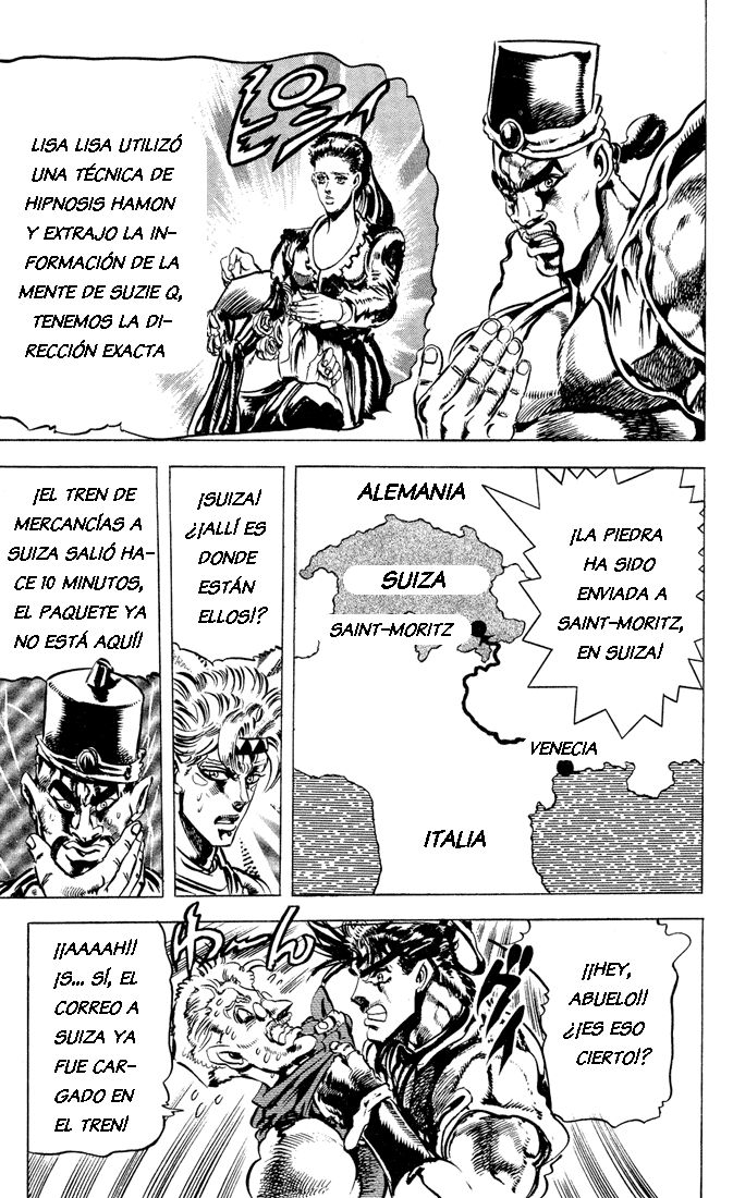 Read JoJo's Bizarre Adventure Parte 2 Battle Tendency ES Manga Online