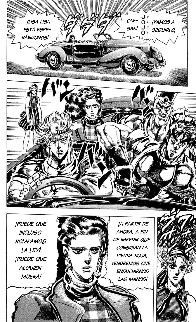 Read JoJo's Bizarre Adventure Parte 2 Battle Tendency ES Manga Online