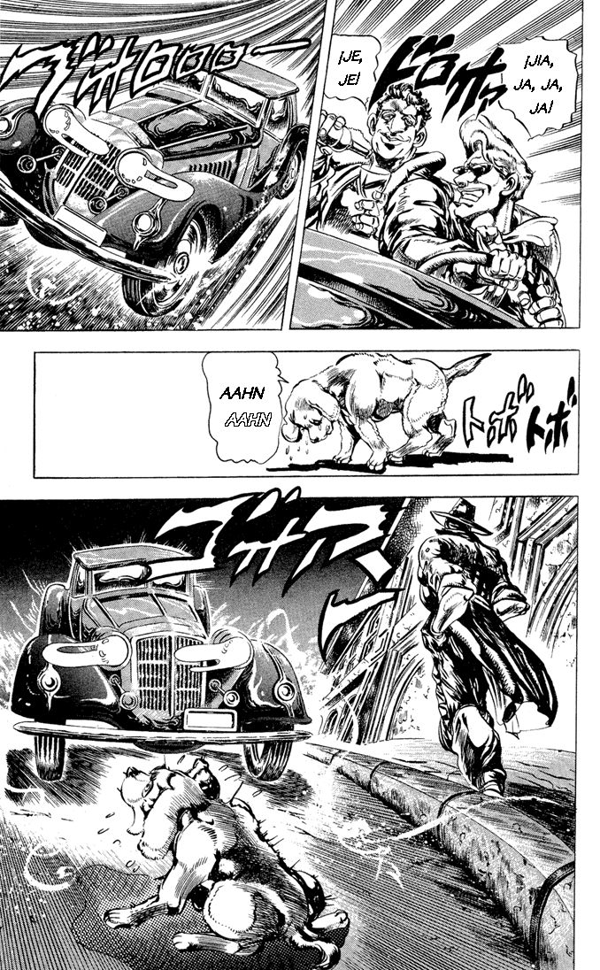 Read JoJo's Bizarre Adventure Parte 2 Battle Tendency ES Manga Online