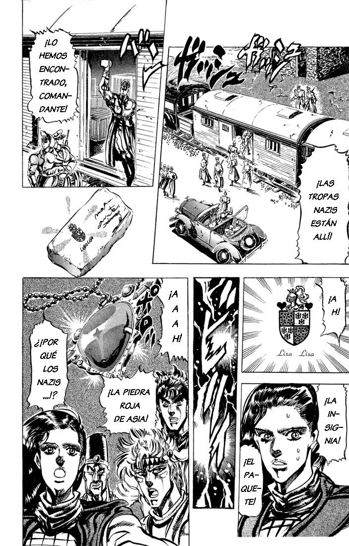 Read JoJo's Bizarre Adventure Parte 2 Battle Tendency ES Manga Online