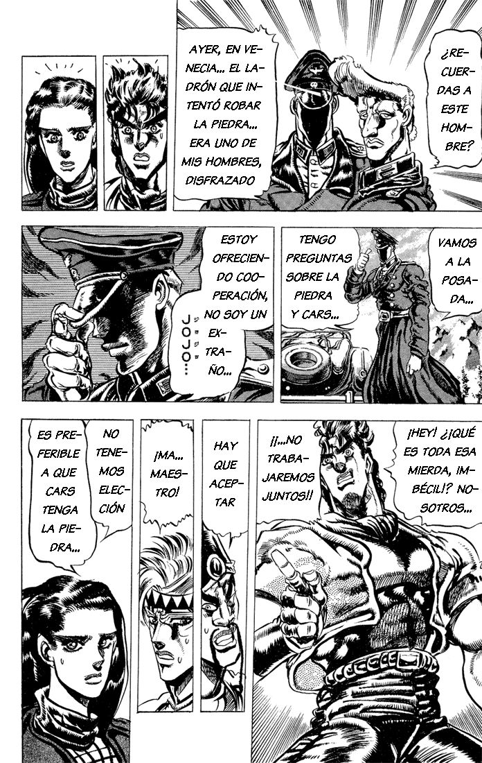 Read JoJo's Bizarre Adventure Parte 2 Battle Tendency ES Manga Online