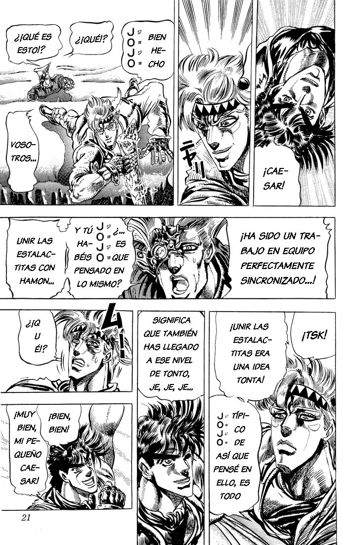 Read JoJo's Bizarre Adventure Parte 2 Battle Tendency ES Manga Online
