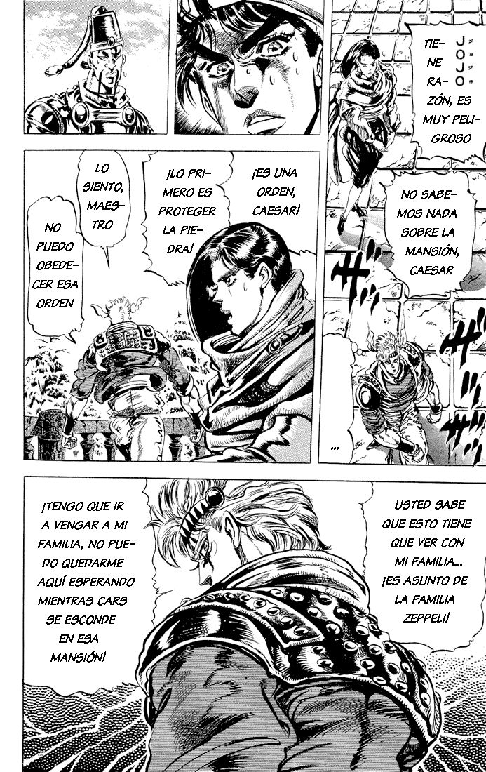 Read JoJo's Bizarre Adventure Parte 2 Battle Tendency ES Manga Online