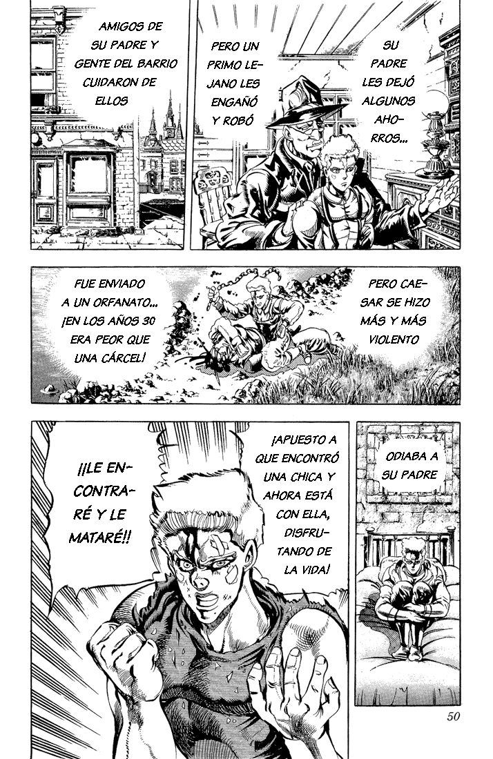 Read JoJo's Bizarre Adventure Parte 2 Battle Tendency ES Manga Online