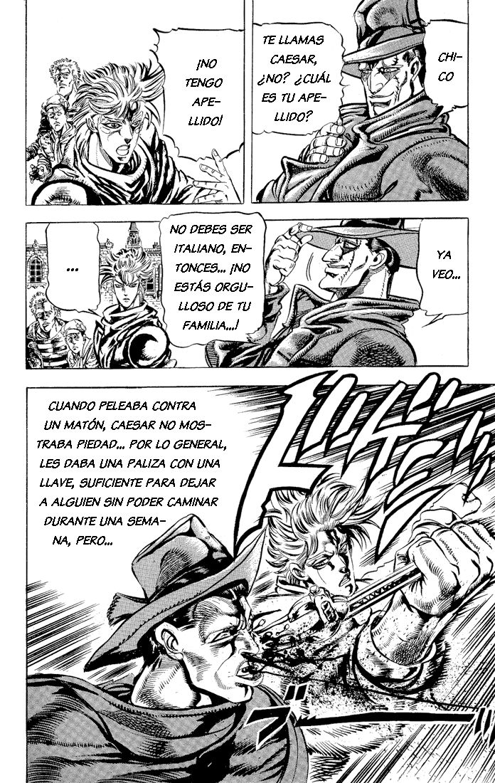 Read JoJo's Bizarre Adventure Parte 2 Battle Tendency ES Manga Online